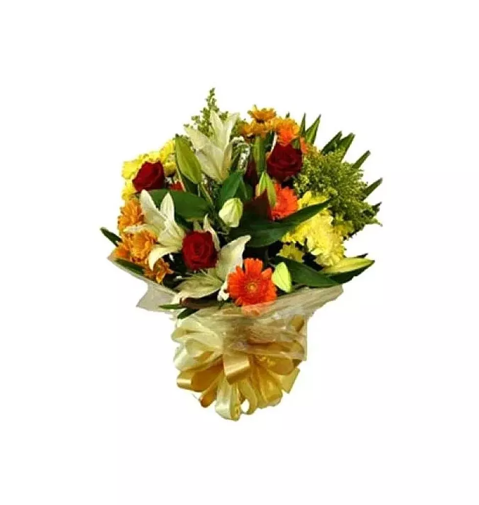 Lily and Gerbera Bouquet