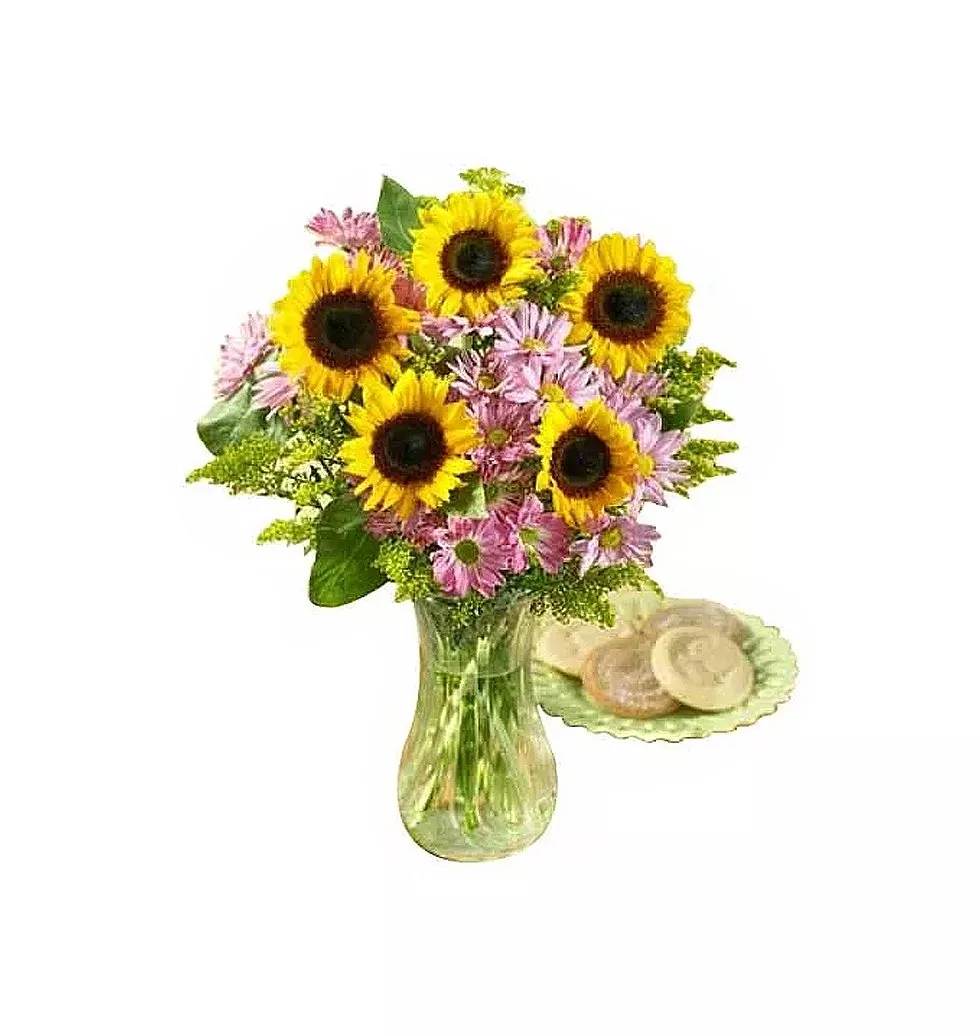 Assorted Flowers in Vase