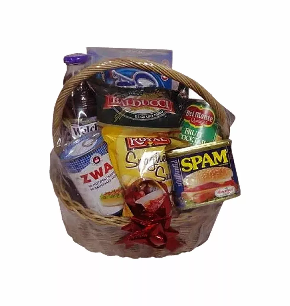 Gorgeous Xmas Food Gift Basket
