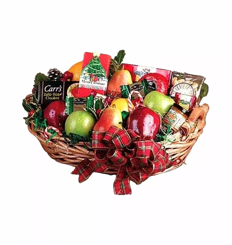 Classic Jingle Bell Party Basket