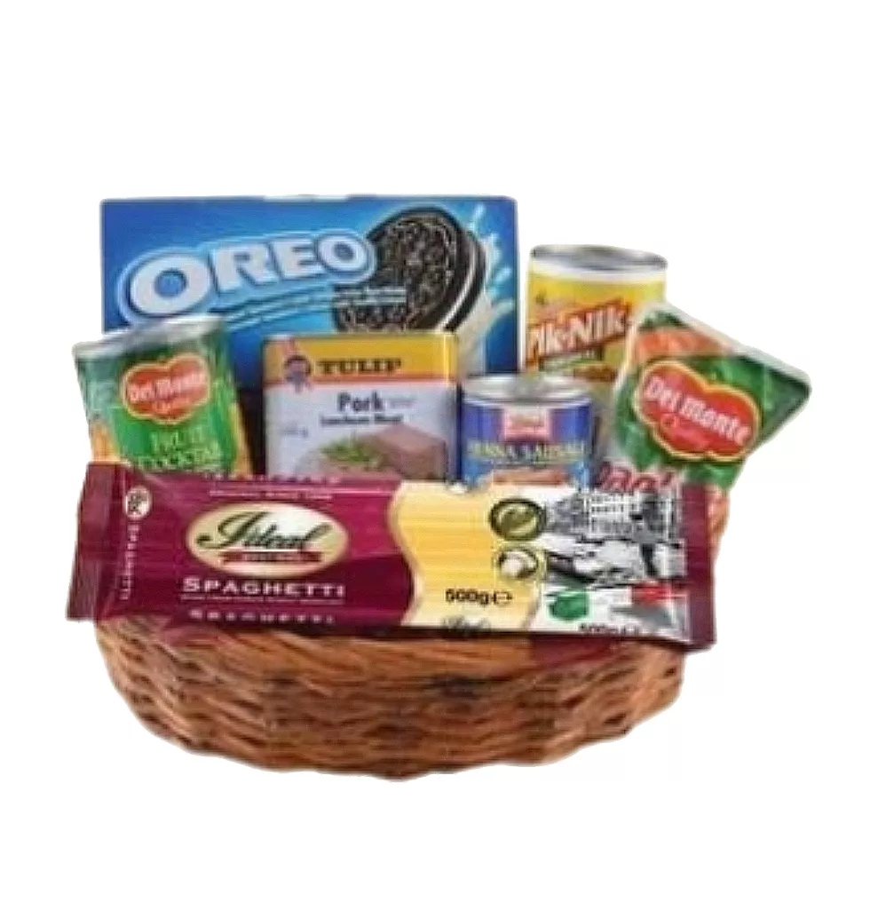 Joyful Holiday Treats Basket