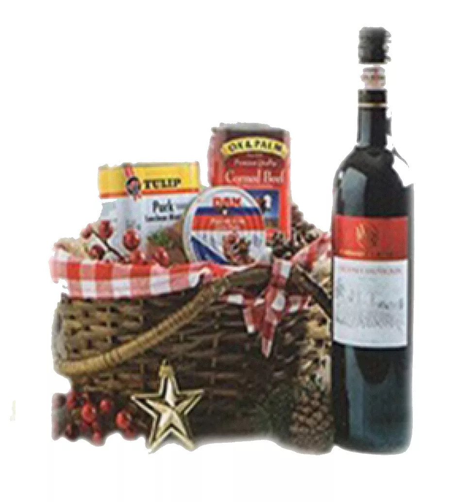 Cheerful Holiday Treats Hamper