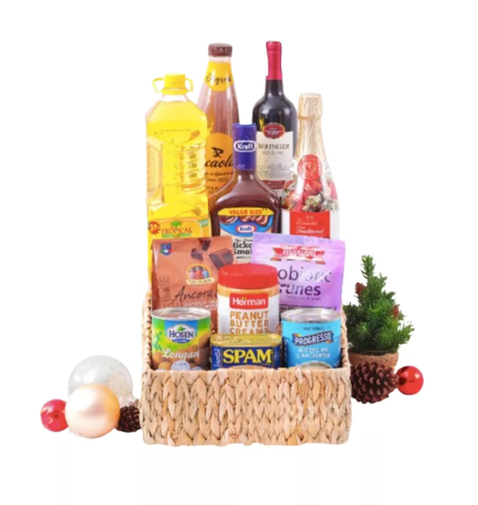 Joyful Treats Holiday Basket